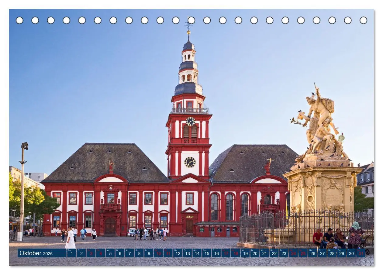 Bild: 9783457564615 | Mannheim - Jugendstil bis Popart (Tischkalender 2026 DIN A5 quer),...
