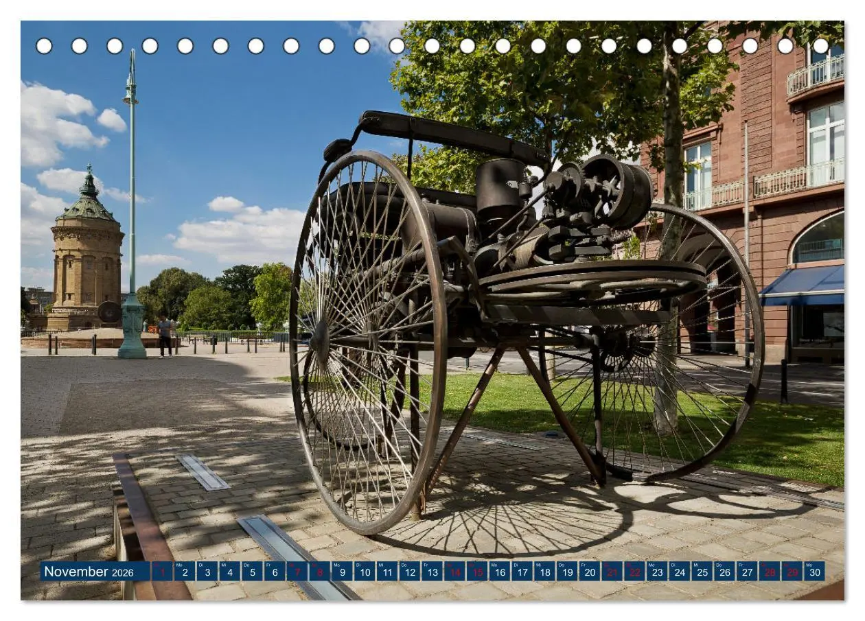 Bild: 9783457564615 | Mannheim - Jugendstil bis Popart (Tischkalender 2026 DIN A5 quer),...