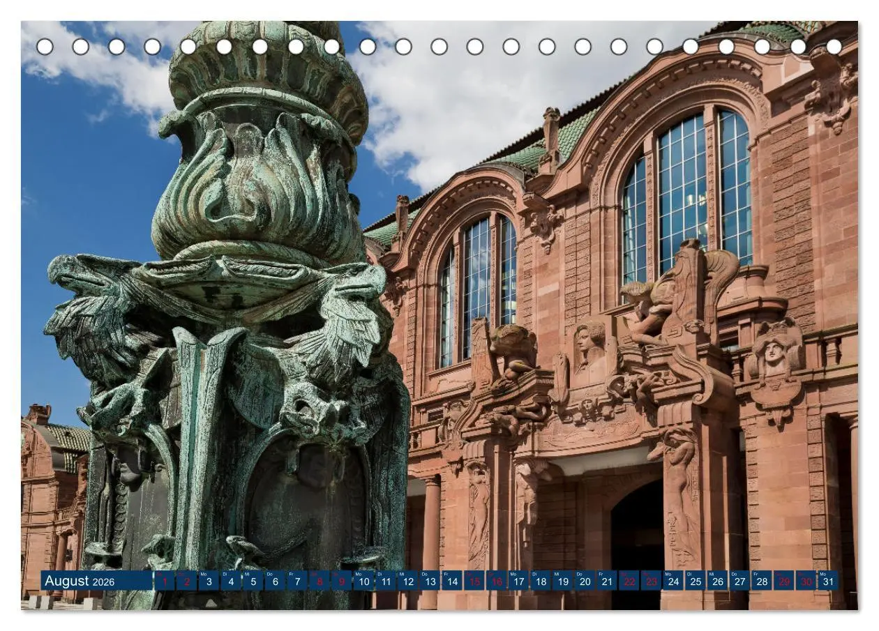 Bild: 9783457564615 | Mannheim - Jugendstil bis Popart (Tischkalender 2026 DIN A5 quer),...