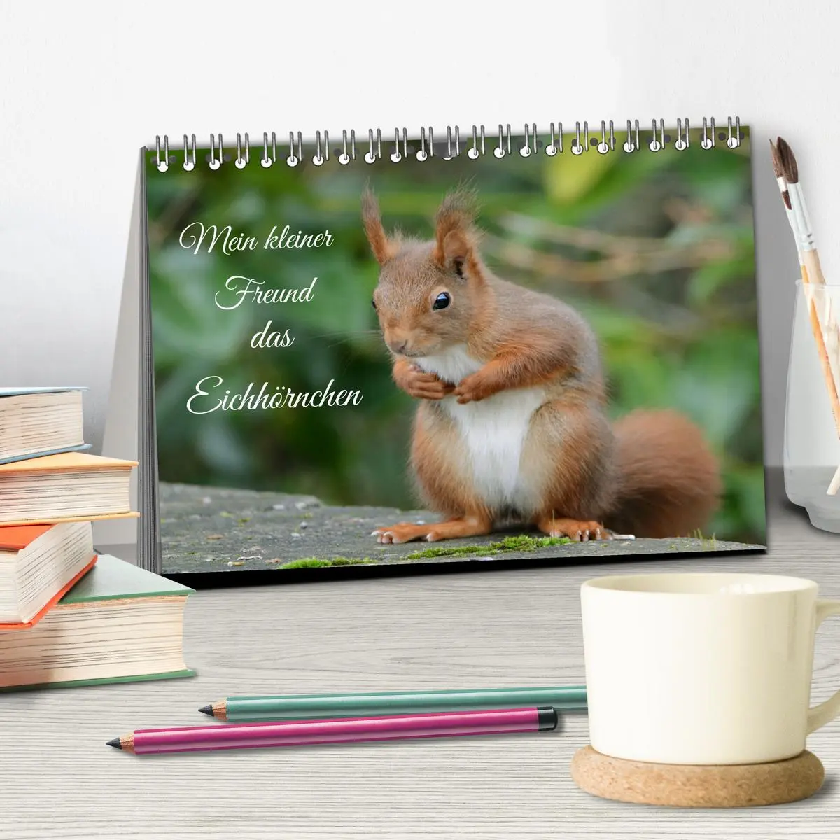 Bild: 9783457704615 | Mein kleiner Freund das Eichhörnchen (Tischkalender 2026 DIN A5...