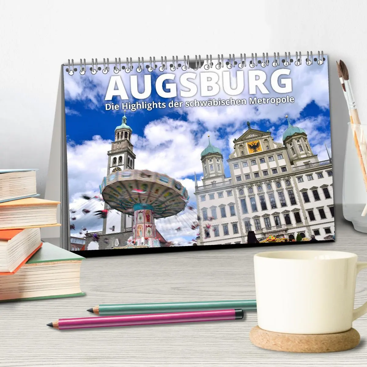 Bild: 9783457944615 | Augsburg - Die Highlights der schwäbischen Metropole (Tischkalender...
