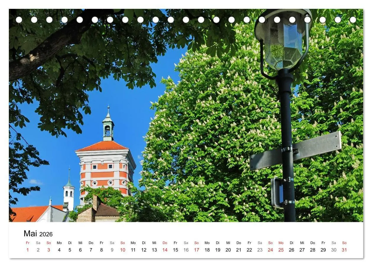 Bild: 9783457944615 | Augsburg - Die Highlights der schwäbischen Metropole (Tischkalender...