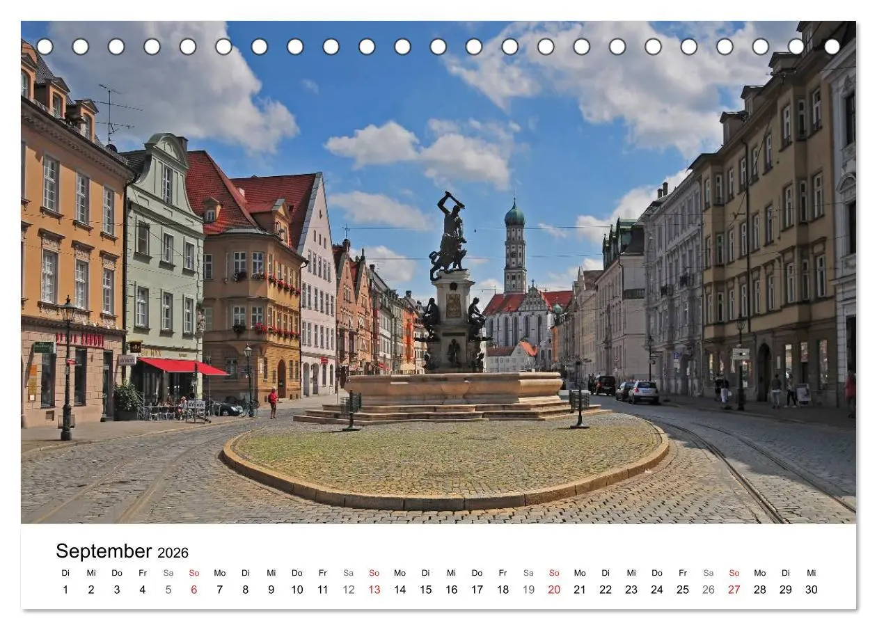 Bild: 9783457944615 | Augsburg - Die Highlights der schwäbischen Metropole (Tischkalender...