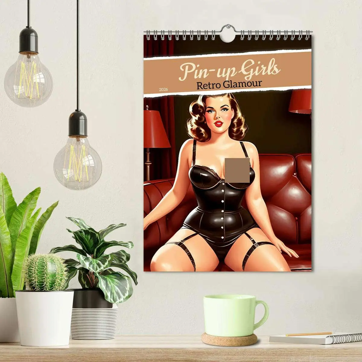 Bild: 9783516274615 | Pin-up Girls - Retro Glamour (Wandkalender 2026 DIN A4 hoch),...