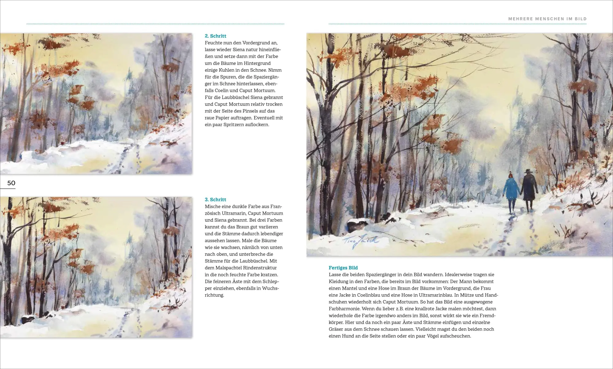 Bild: 9783862304615 | Mein Atelier Aquarellmalerei - Landschaften mit Menschen | Jurick