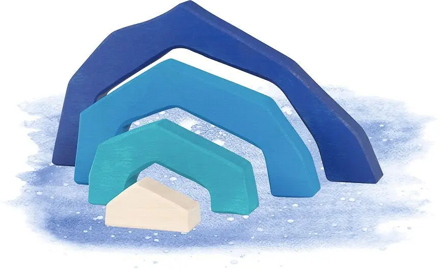 Bild: 4013594584715 | Bausteine Vier Jahreszeiten | Spielzeug | Faltschachtel mit Fe | 58471