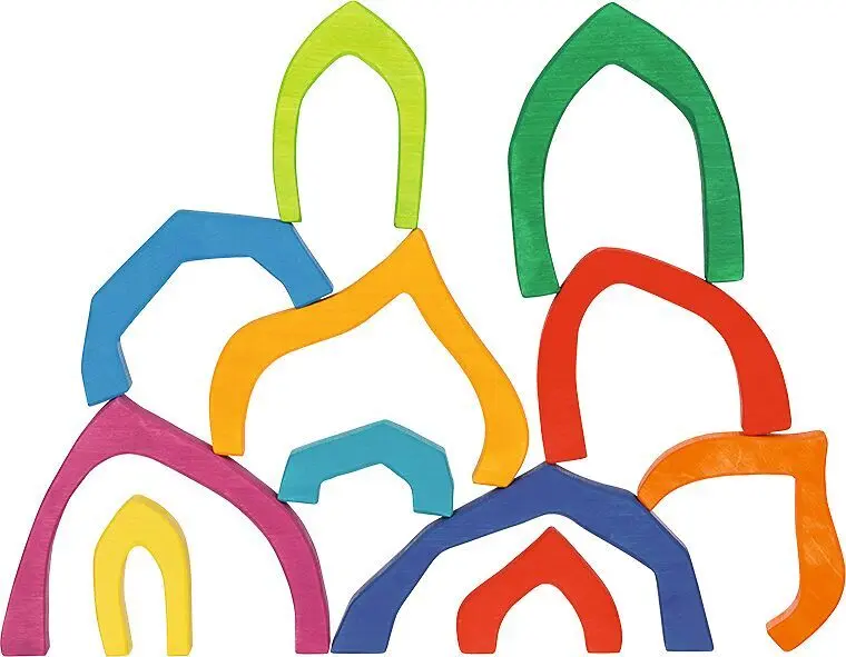 Bild: 4013594584715 | Bausteine Vier Jahreszeiten | Spielzeug | Faltschachtel mit Fe | 58471