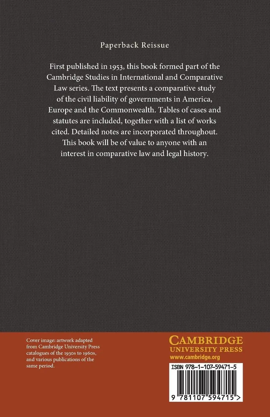 Rückseite: 9781107594715 | Governmental Liability | H. Street | Taschenbuch | Englisch | 2015