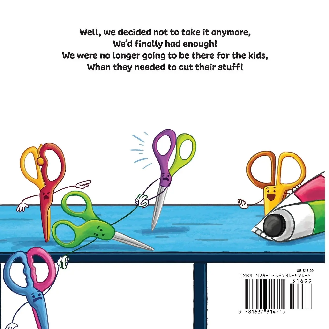 Rückseite: 9781637314715 | Scissors on Strike | Jennifer Jones | Taschenbuch | Englisch | 2022