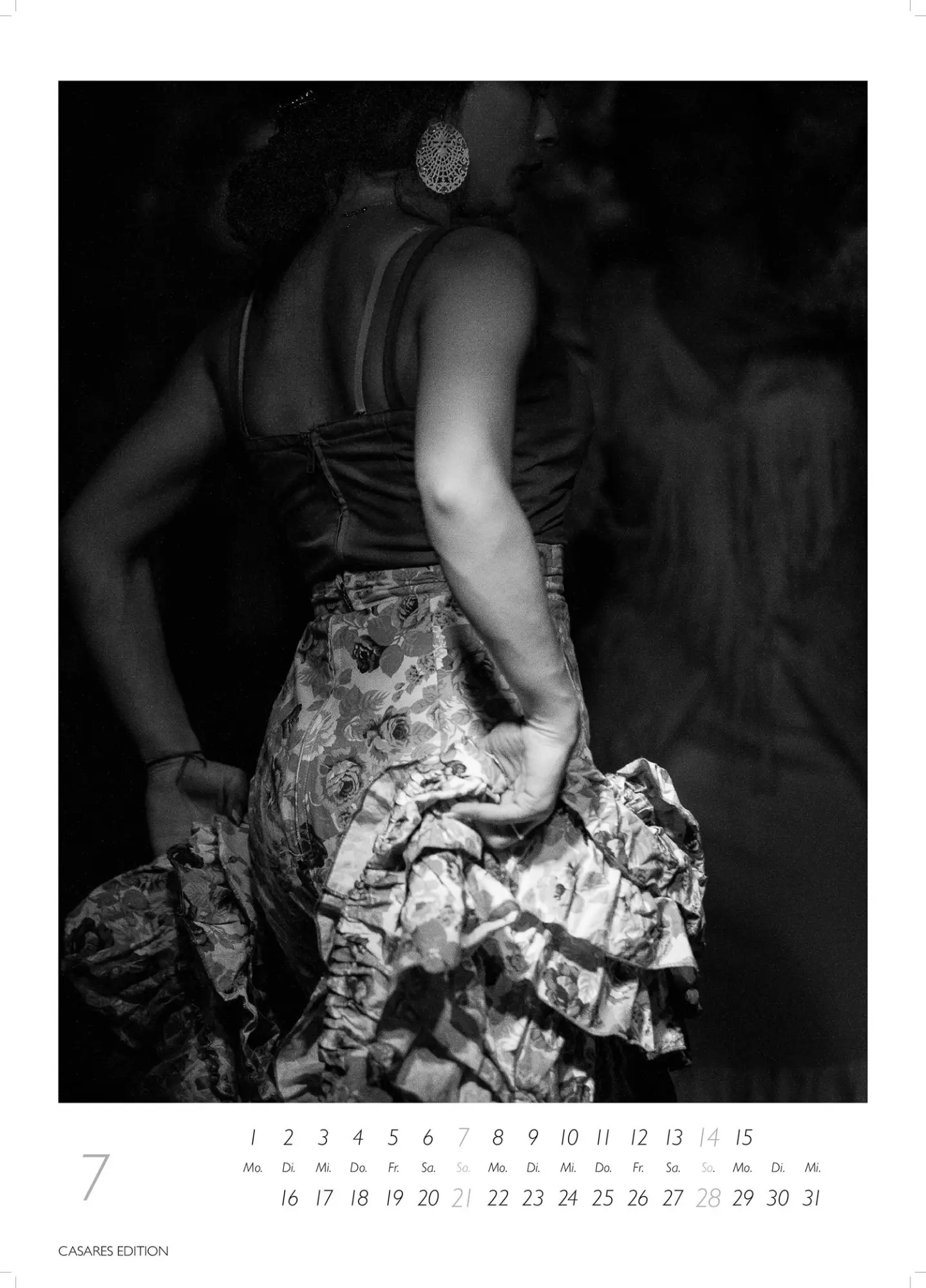 Bild: 9781835244715 | Flamenco schwarz-weiss 2026 | H. W. Schawe | Kalender | 14 S. | 2026
