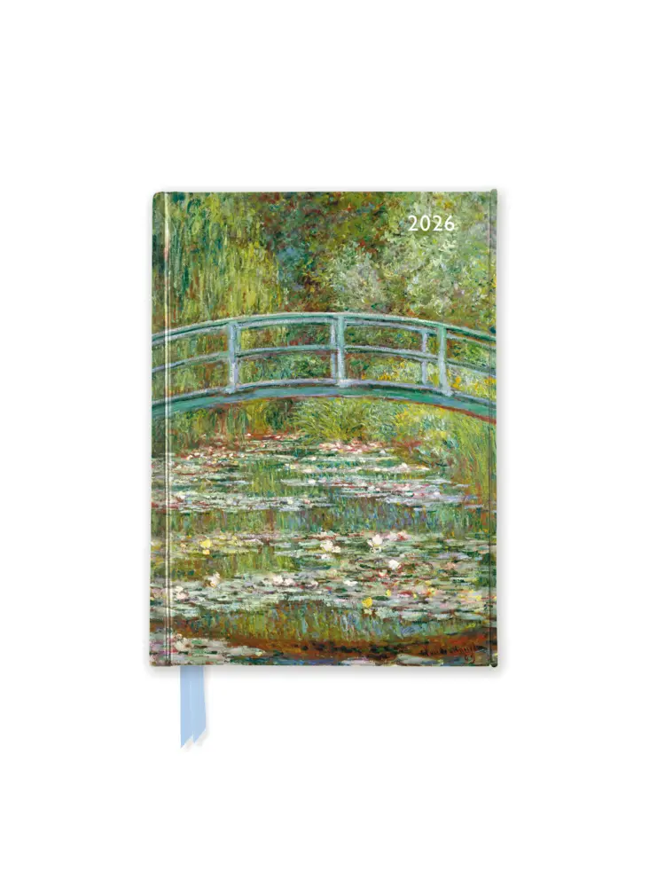 Cover: 9781835624715 | Claude Monet - Die Japanische Brücke - Taschenkalender 2026 | Kalender