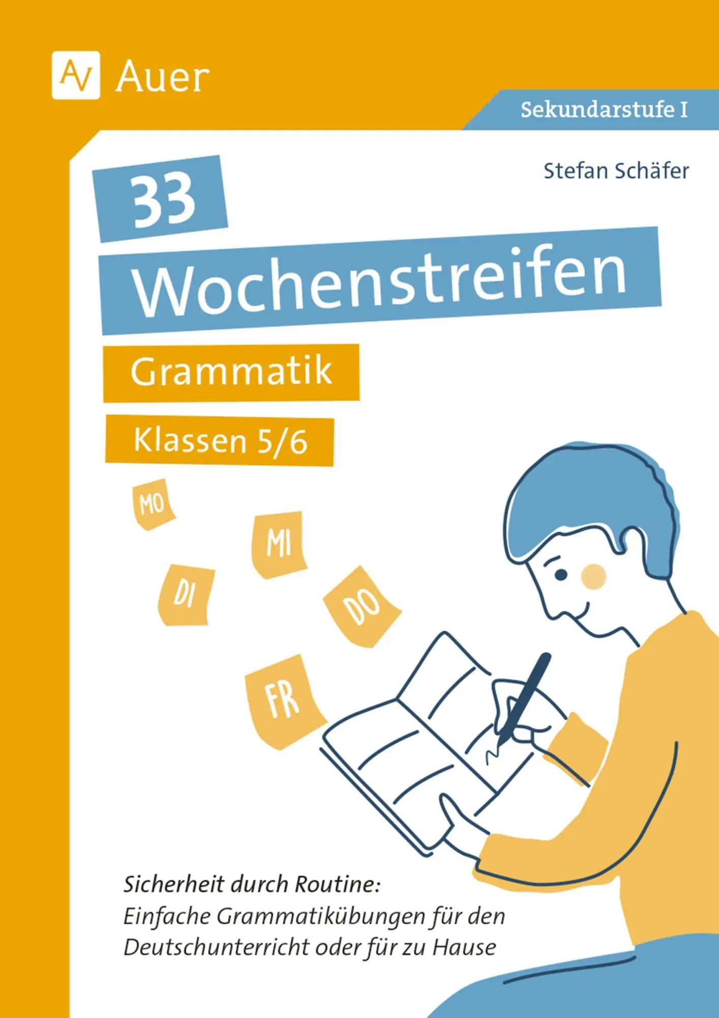 Cover: 9783403094715 | 33 Wochenstreifen Grammatik Kl. 5-6 | Broschüre | 48 S. | Deutsch