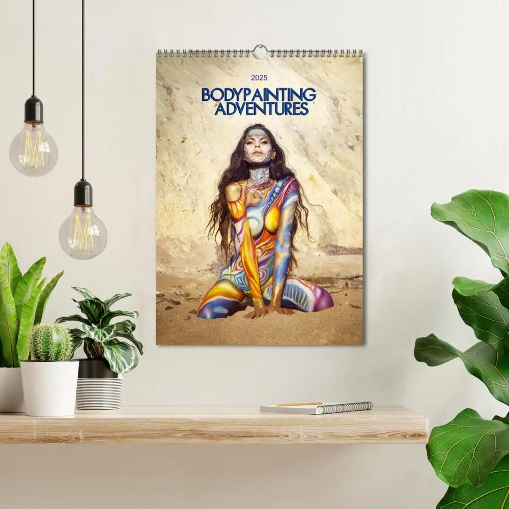 Bild: 9783435914715 | Bodypainting Adventures - Farbe auf nackter Haut (Wandkalender 2025...
