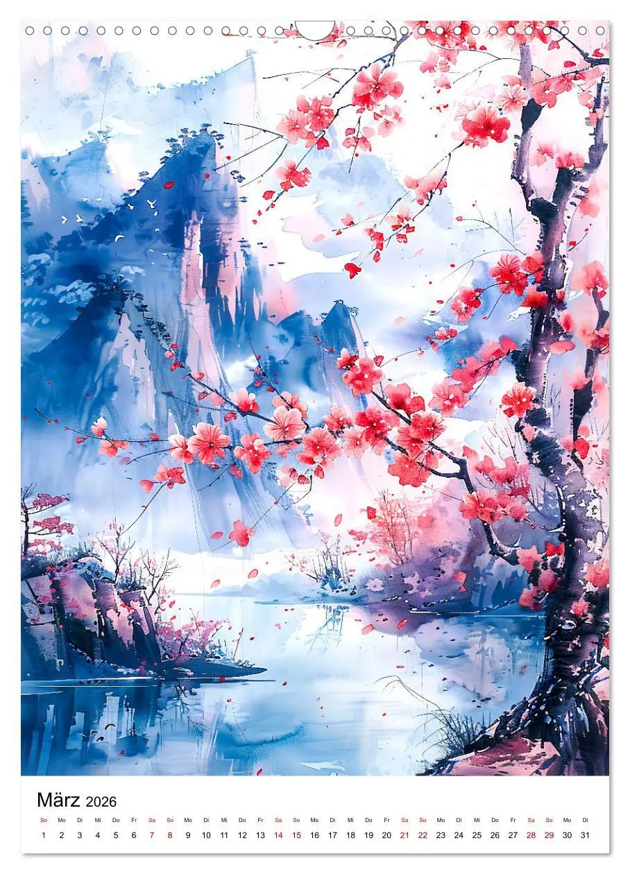 Bild: 9783516264715 | China in Wasserfarben - Idyllische Reise durch Traumlandschaften...