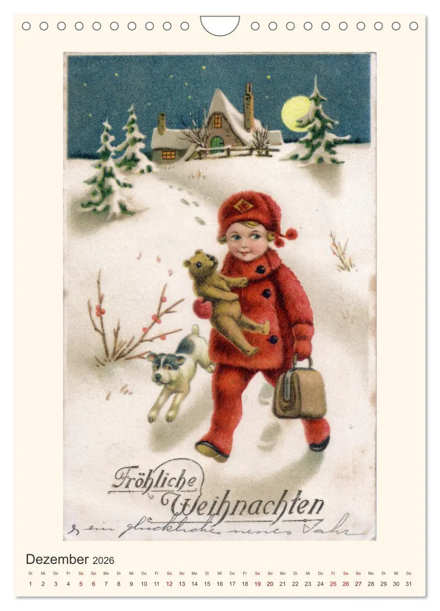 Bild: 9783516334715 | Erste Liebe - Teddybären auf alten Ansichtskarten (Wandkalender...
