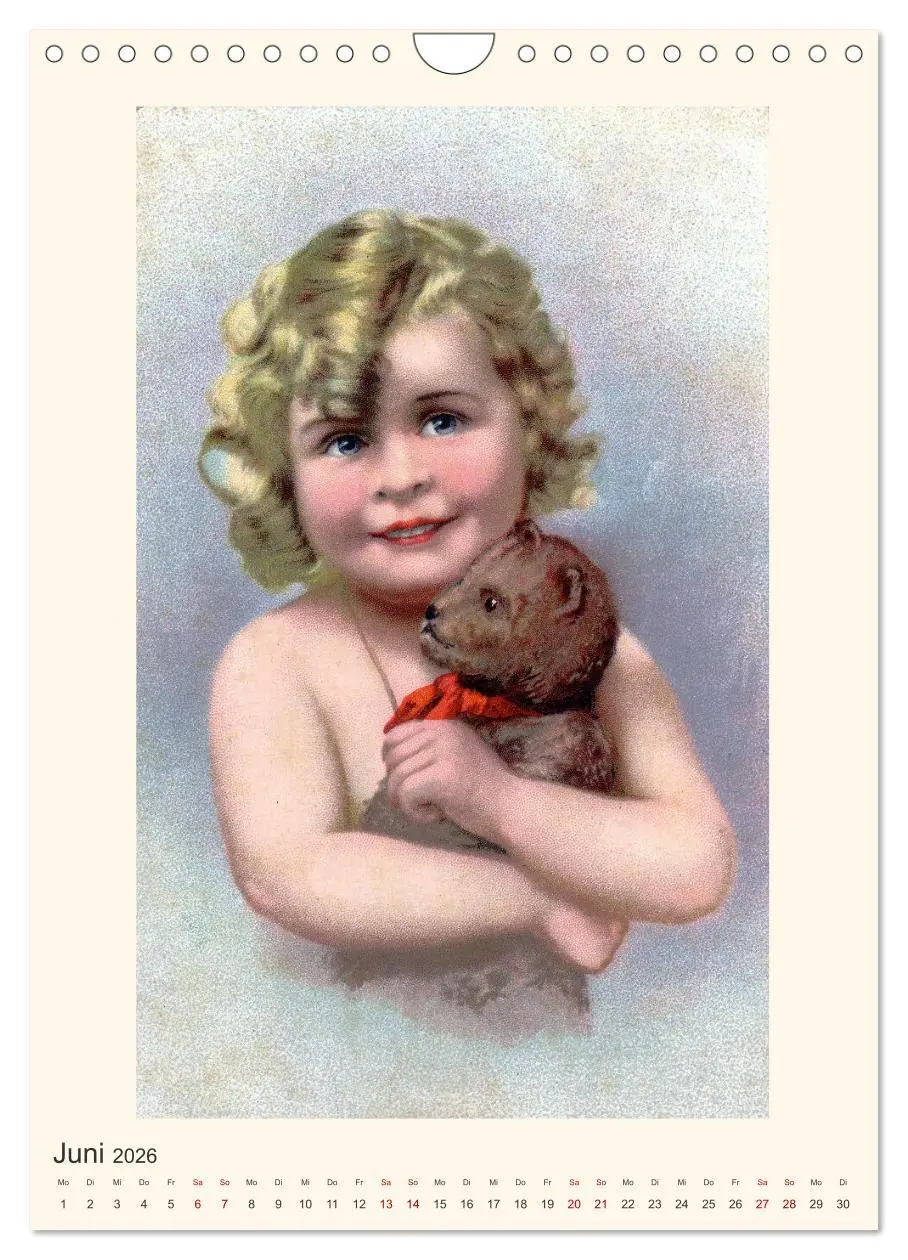 Bild: 9783516334715 | Erste Liebe - Teddybären auf alten Ansichtskarten (Wandkalender...