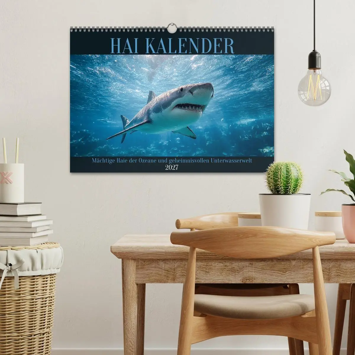 Bild: 9783516884715 | Hai Kalender - Mächtige Haie der Ozeane und geheimnisvollen...
