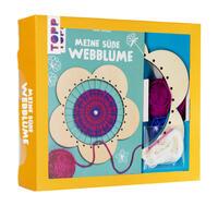 Cover: 9783772444715 | Kreativ-Set Meine süße Webblume (Buch + Material) | Sabine Heintzen