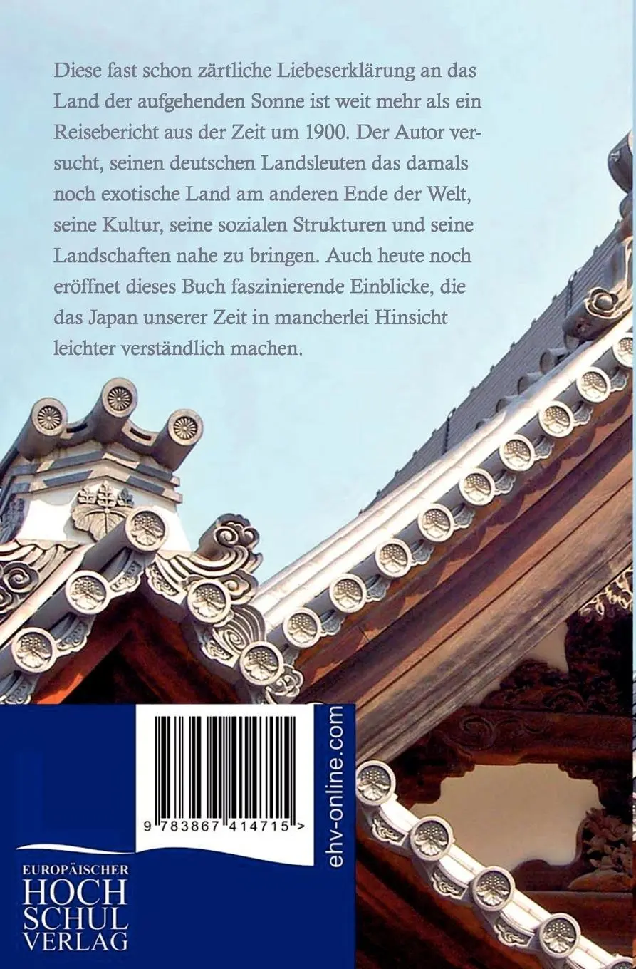 Rückseite: 9783867414715 | Japan 1900 | Carl Munzinger | Taschenbuch | Deutsch | 2010