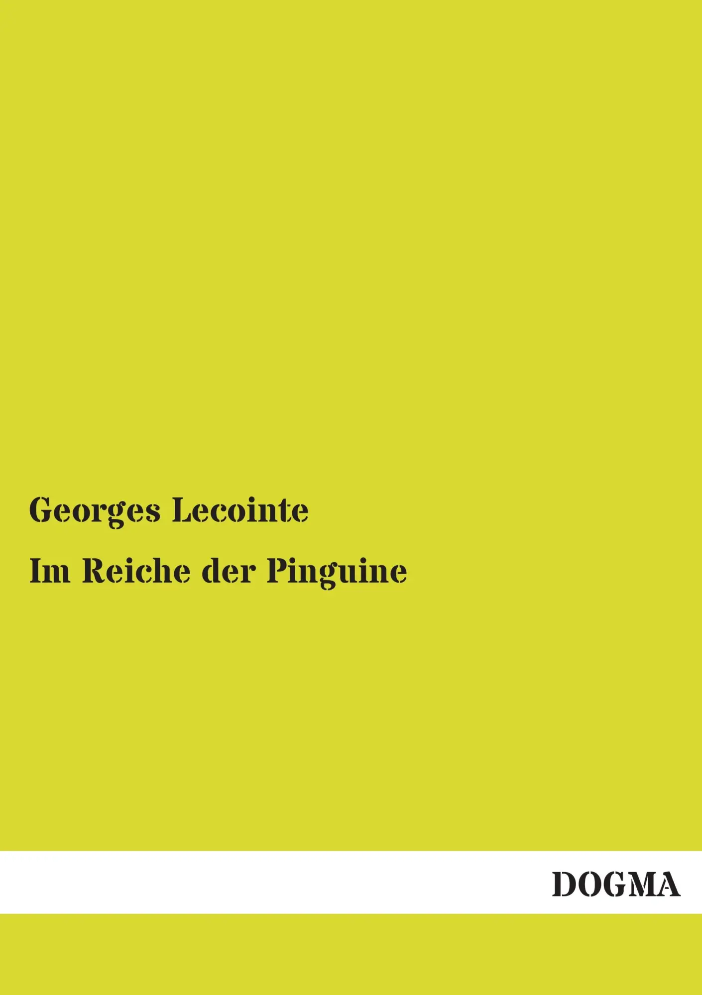 Cover: 9783955074715 | Im Reiche der Pinguine | Schilderungen von der Fahrt der Belgica