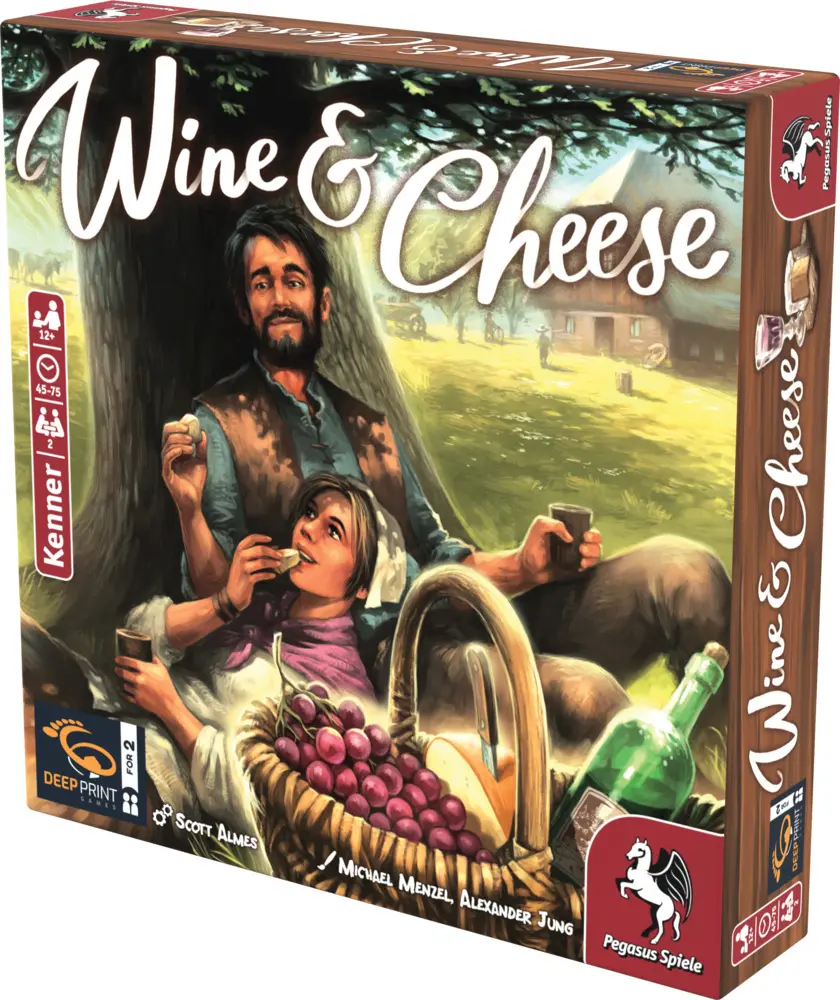 Bild: 4250231744815 | Wine &amp; Cheese (Deep Print Games) | Spiel | 57831G | Deutsch | 2026