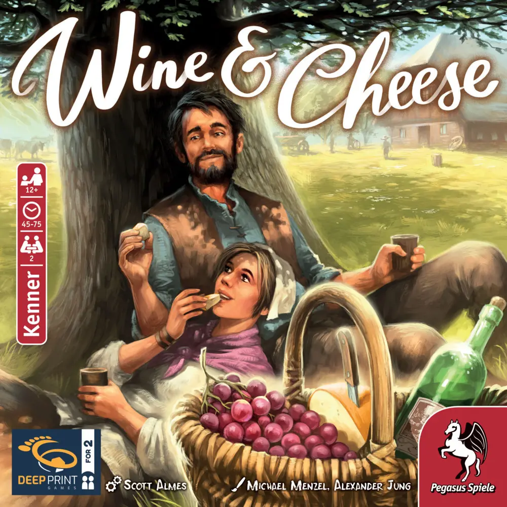 Bild: 4250231744815 | Wine &amp; Cheese (Deep Print Games) | Spiel | 57831G | Deutsch | 2026