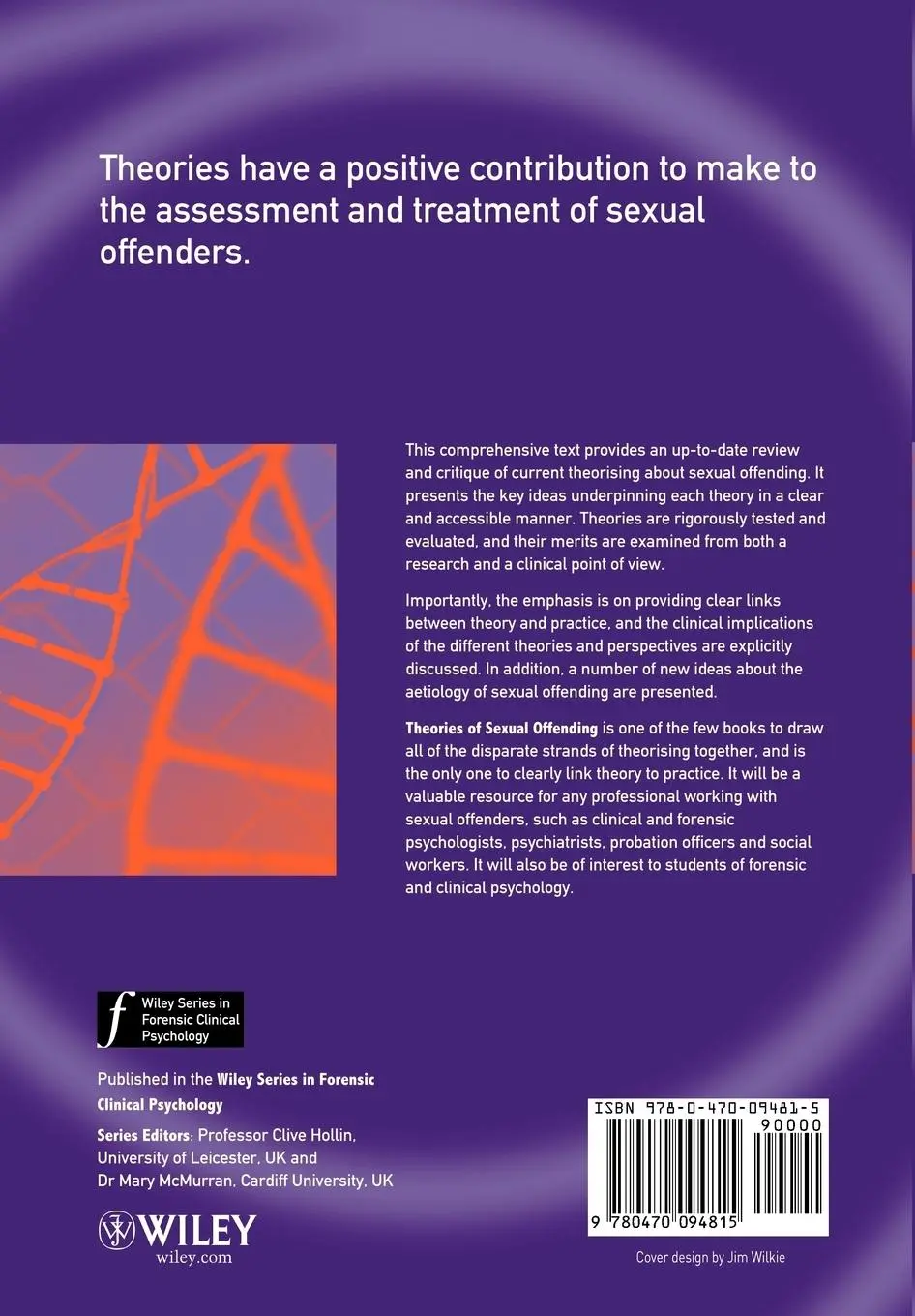Rückseite: 9780470094815 | Theories of Sexual Offending | Tony Ward (u. a.) | Taschenbuch | 2005