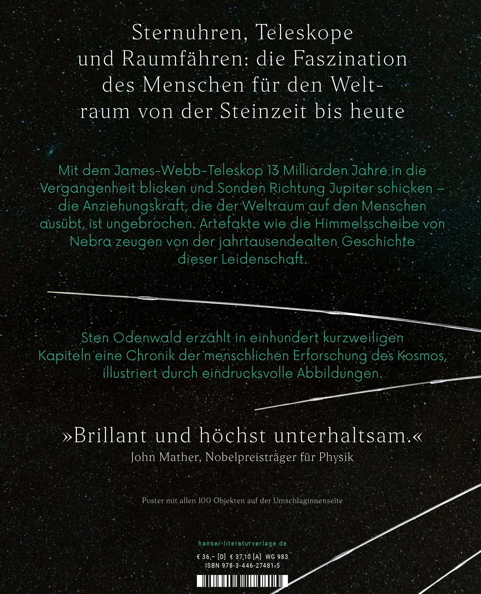 Bild: 9783446274815 | Der Traum vom All | Eine Zeitreise durch die letzten 73.000 Jahre