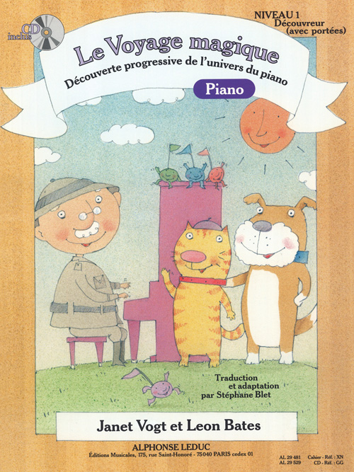 Cover: 9790046294815 | LE VOYAGE MAGIQUE NIVEAU 1 DCOUVREUR | Janet Vogt_Leon Bates | Buch