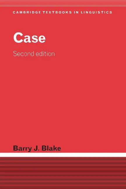 Cover: 9780521014915 | Case | Barry J. Blake | Taschenbuch | Kartoniert / Broschiert | 2012