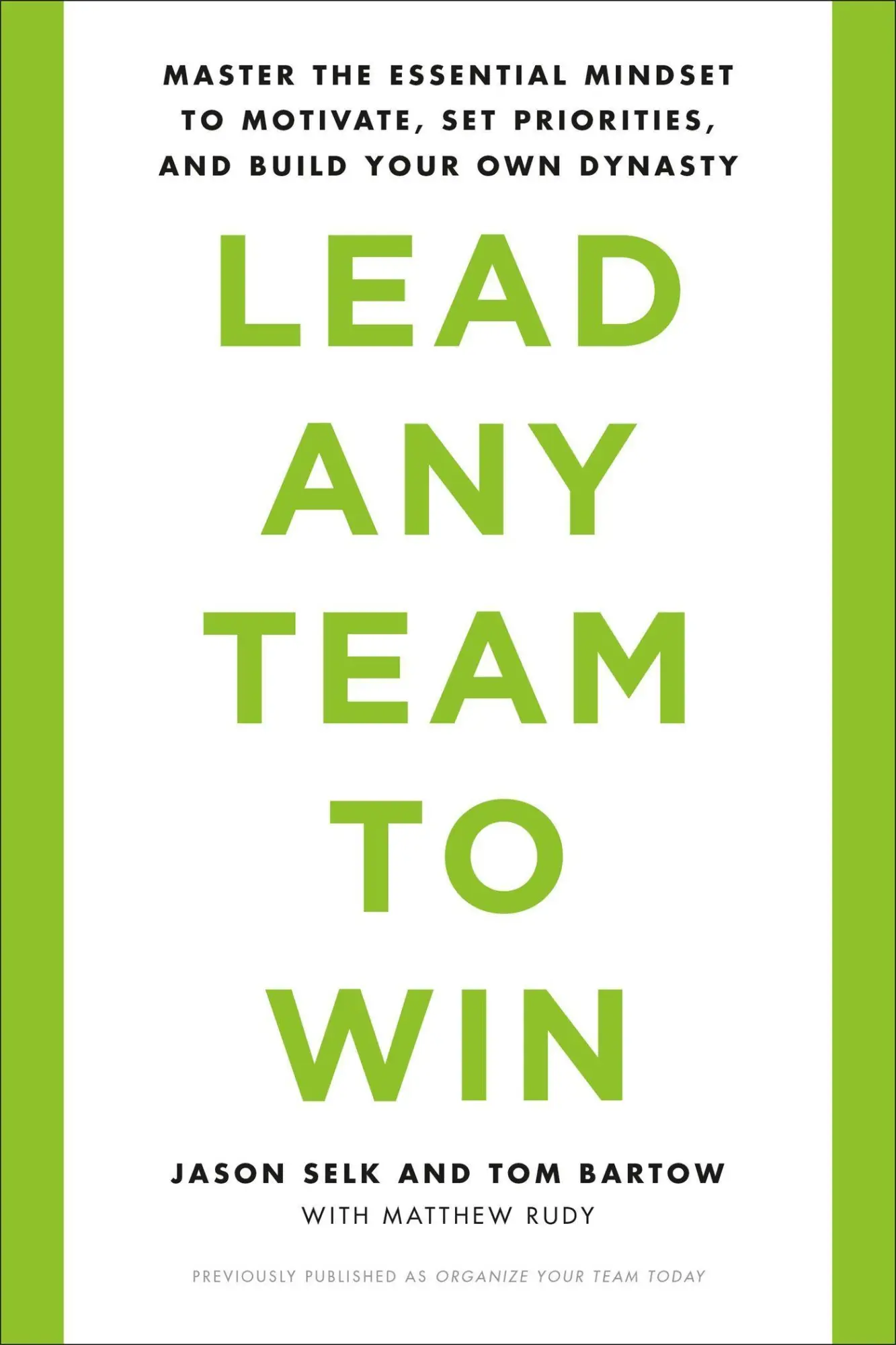 Cover: 9780738234915 | Lead Any Team to Win | Jason Selk (u. a.) | Taschenbuch | Englisch