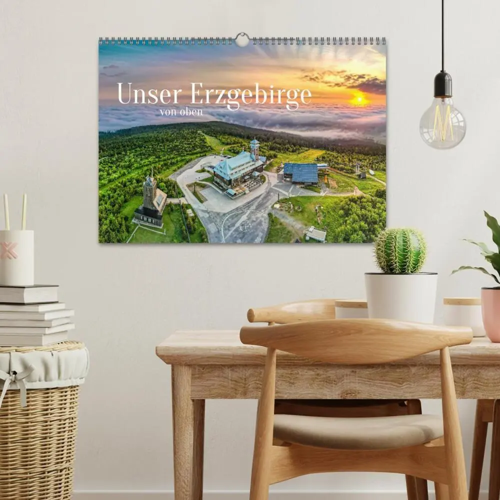 Bild: 9783383974915 | Unser Erzgebirge von oben (Wandkalender 2025 DIN A3 quer), CALVENDO...
