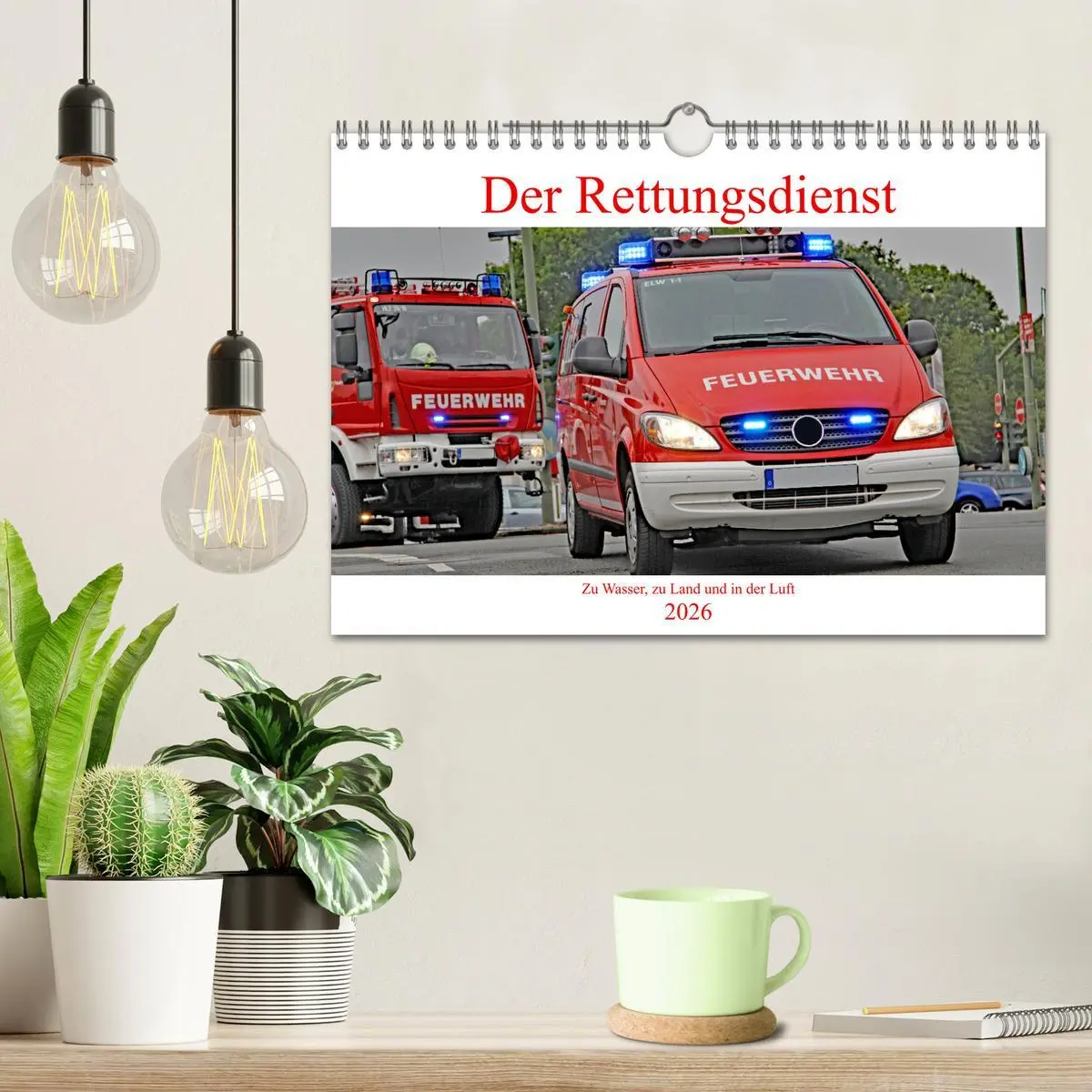 Bild: 9783457604915 | Der Rettungsdienst (Wandkalender 2026 DIN A4 quer), CALVENDO...