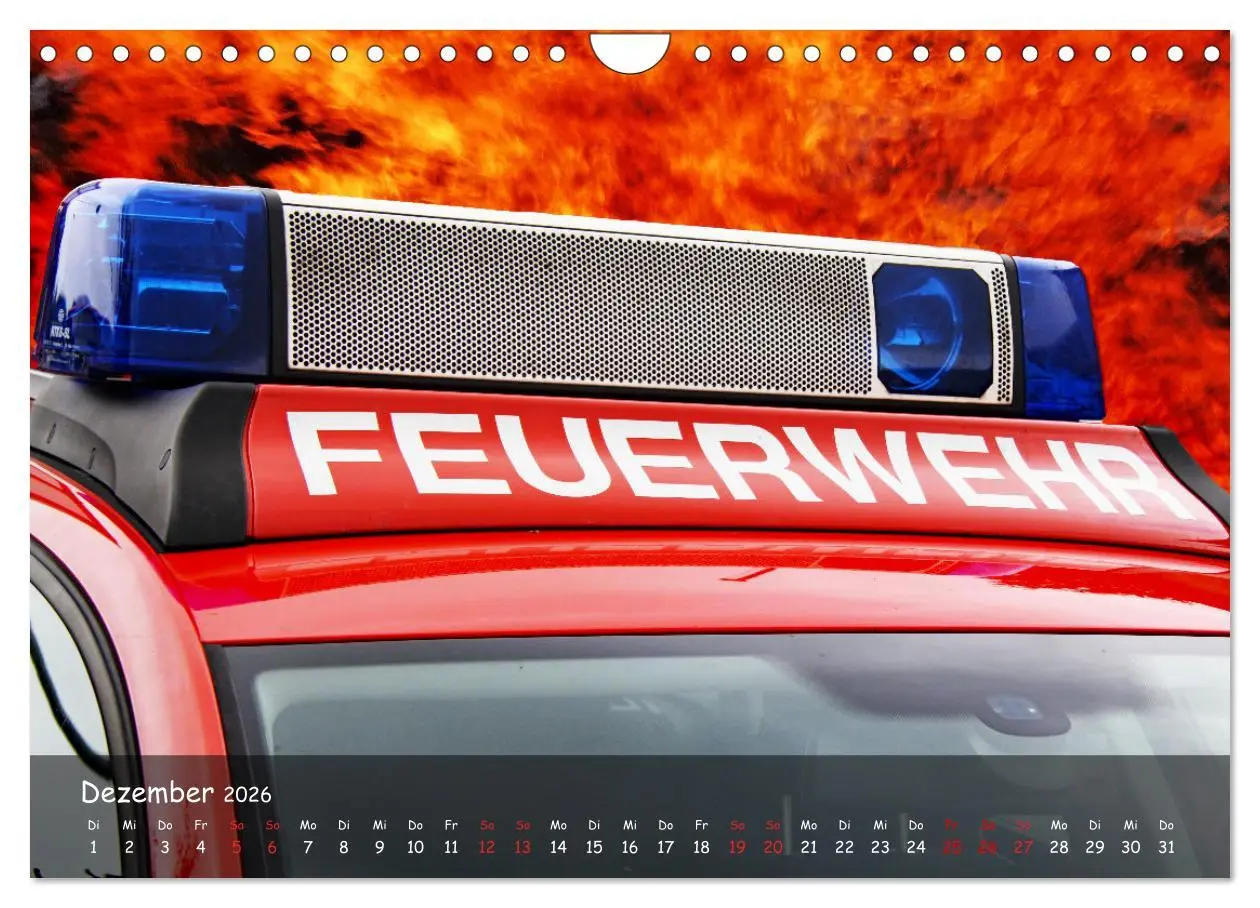 Bild: 9783457604915 | Der Rettungsdienst (Wandkalender 2026 DIN A4 quer), CALVENDO...