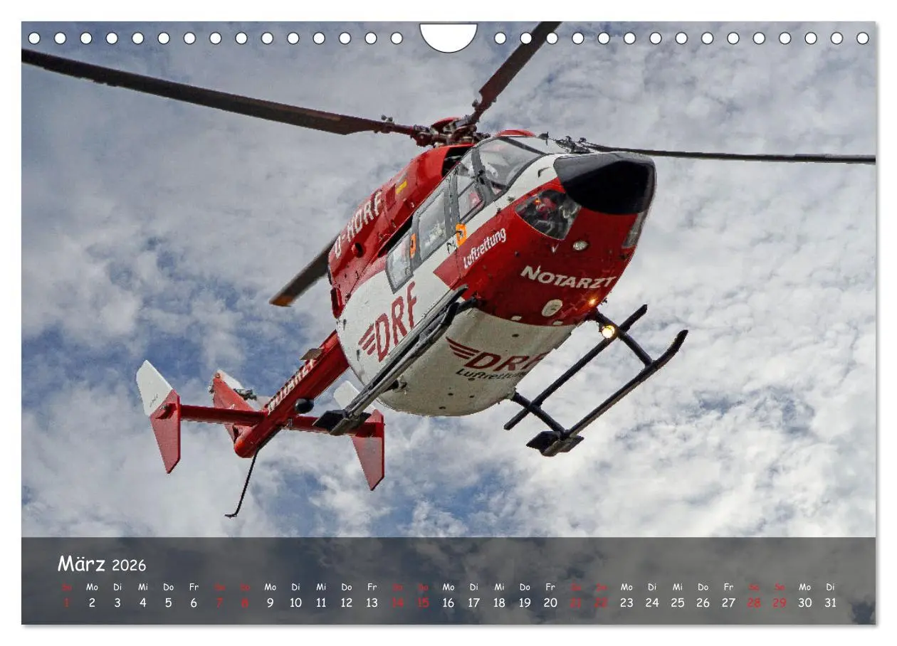 Bild: 9783457604915 | Der Rettungsdienst (Wandkalender 2026 DIN A4 quer), CALVENDO...