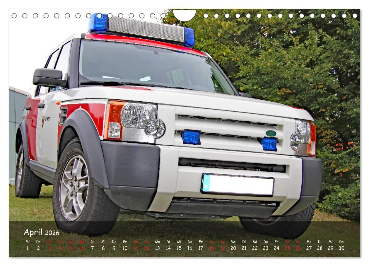 Bild: 9783457604915 | Der Rettungsdienst (Wandkalender 2026 DIN A4 quer), CALVENDO...