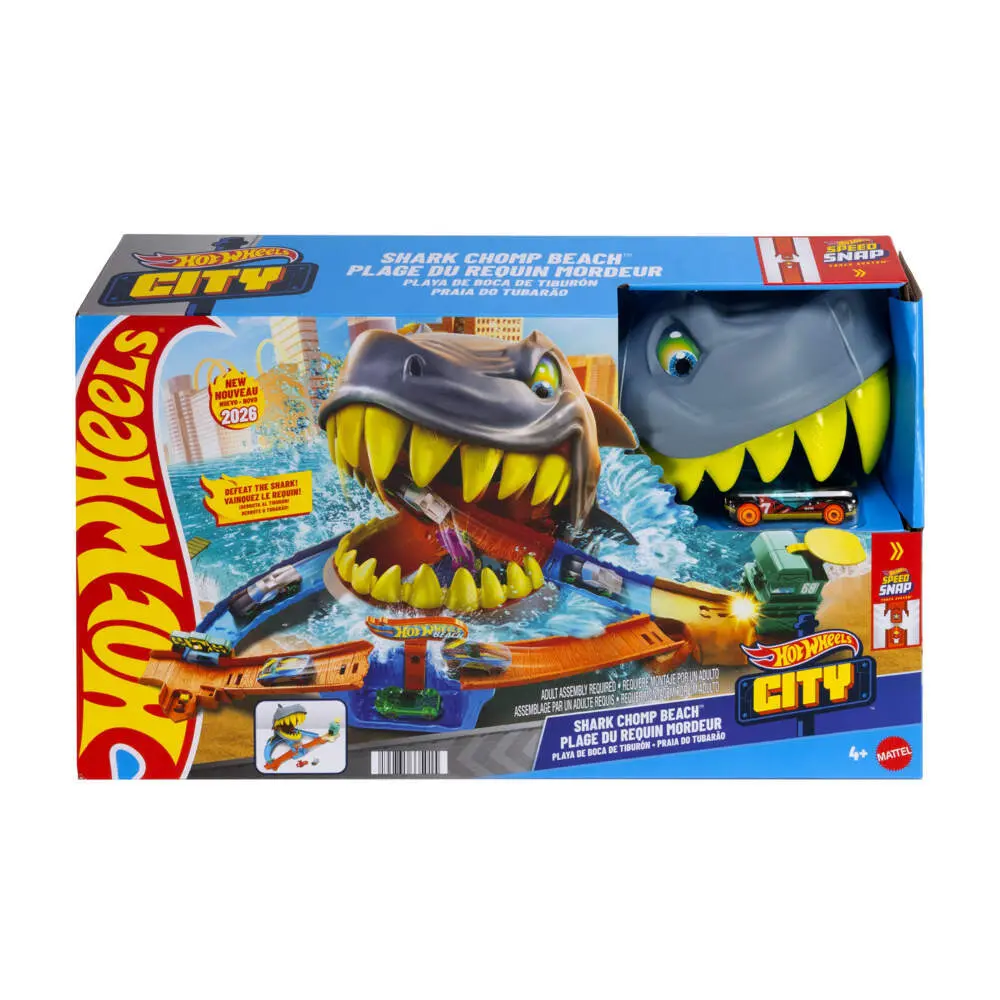 Cover: 194735335015 | Hot Wheels City Shark Beach | Fensterkarton | JHL96 | Deutsch | 2026