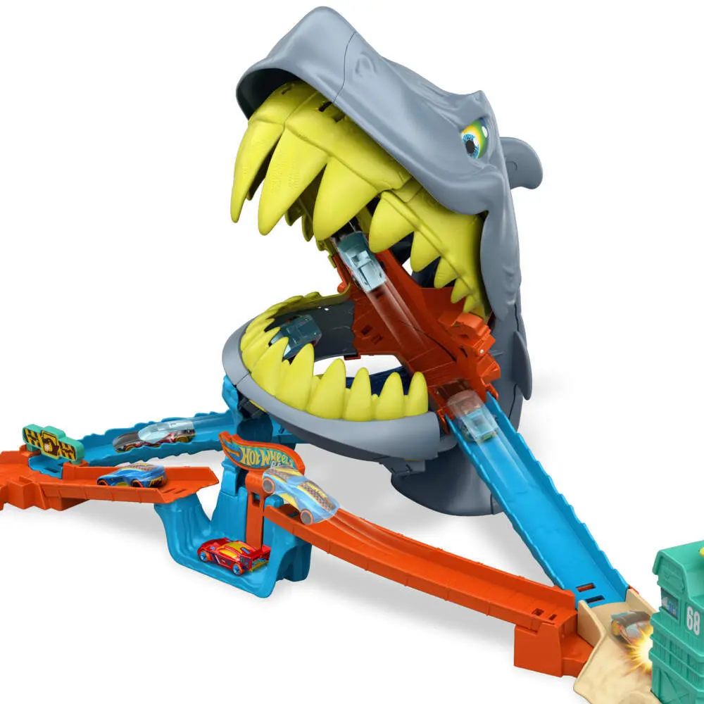 Bild: 194735335015 | Hot Wheels City Shark Beach | Fensterkarton | JHL96 | Deutsch | 2026