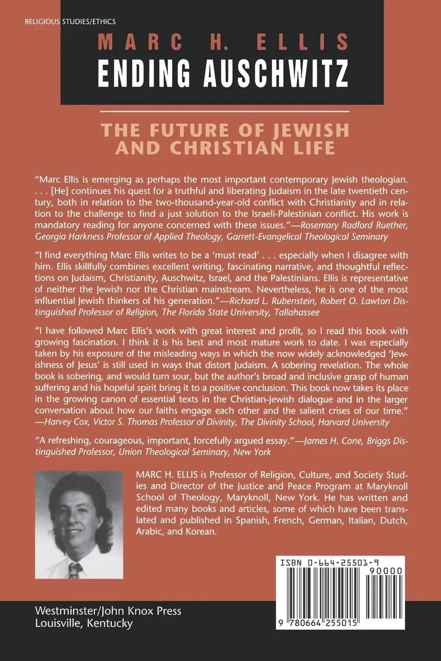 Rückseite: 9780664255015 | Ending Auschwitz | The Future of Jewish and Christian Life | Ellis