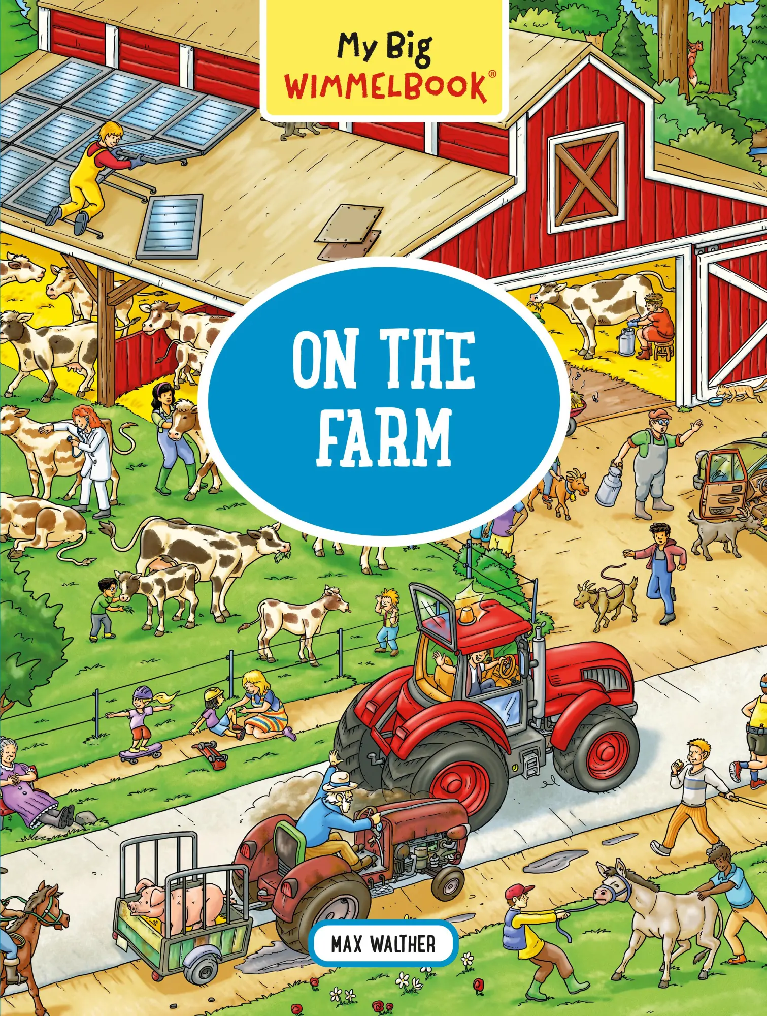 Cover: 9781615195015 | My Big Wimmelbook(r) - On the Farm | Max Walther | Buch | Englisch