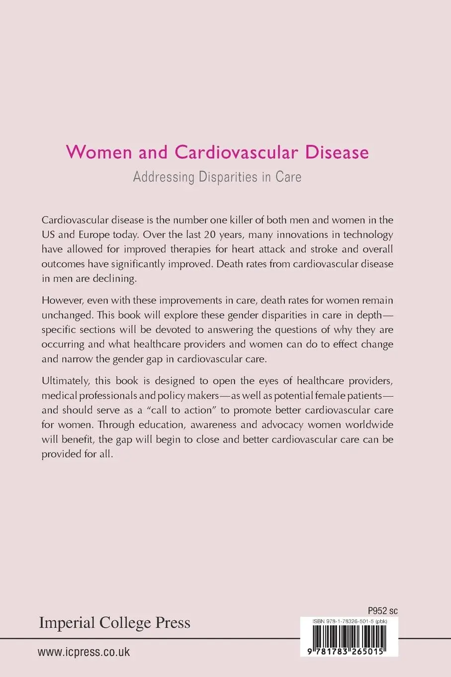 Rückseite: 9781783265015 | WOMEN AND CARDIOVASCULAR DISEASE | Kevin R Campbell | Taschenbuch