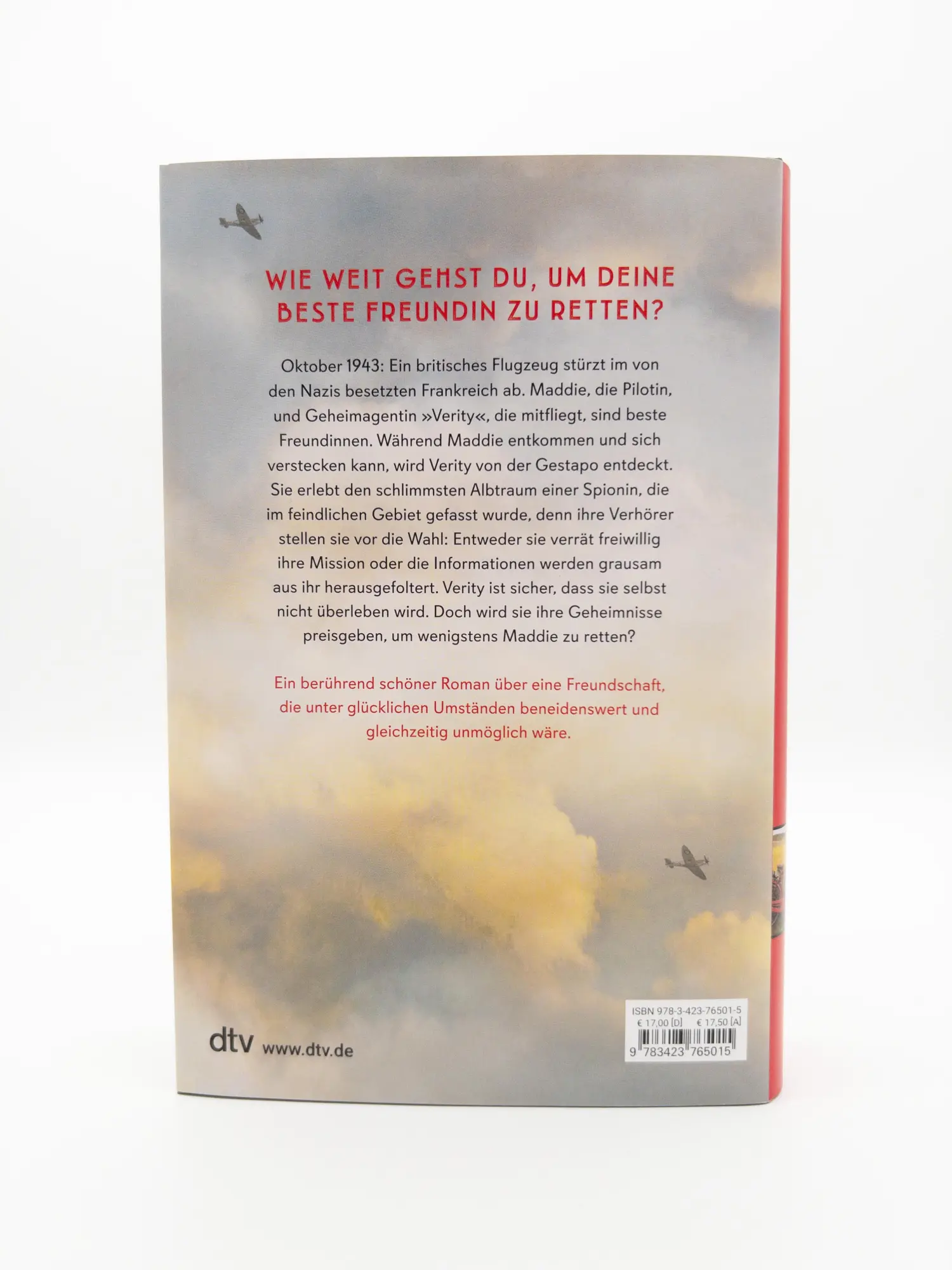 Bild: 9783423765015 | Code Name Verity | Elizabeth E. Wein | Buch | 464 S. | Deutsch | 2024