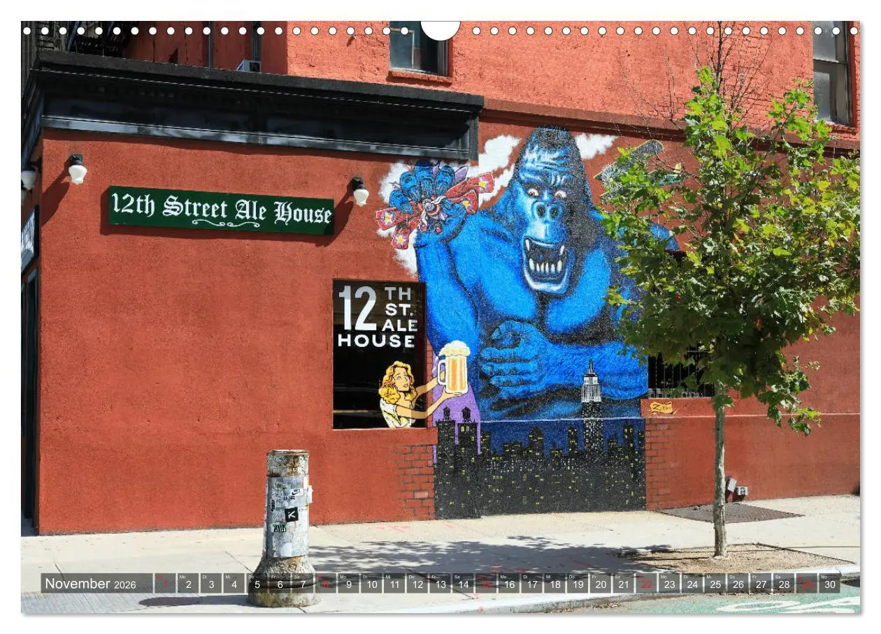Bild: 9783457735015 | Straßenkunst in New York - Graffiti und Murals (Wandkalender 2026...