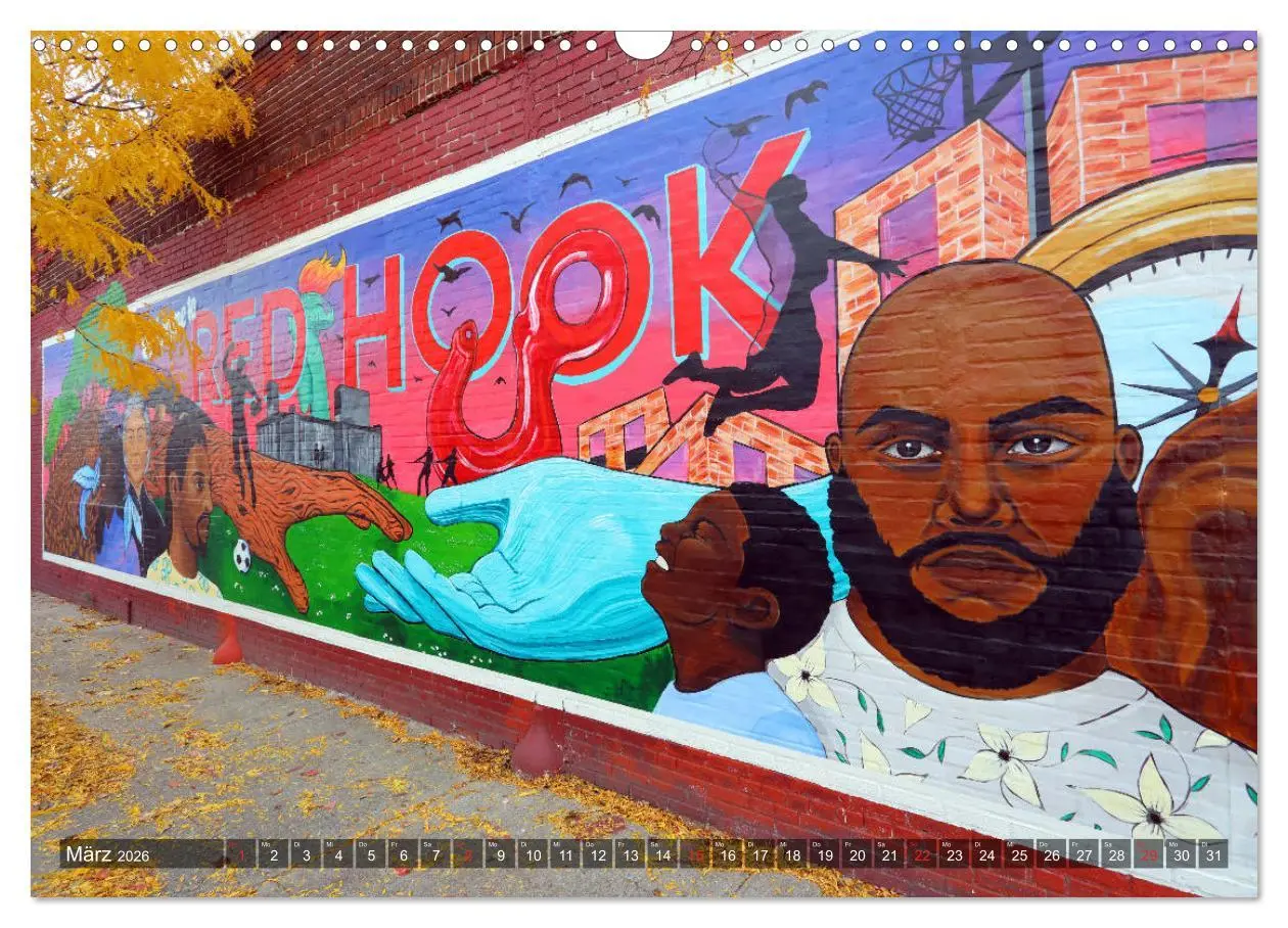 Bild: 9783457735015 | Straßenkunst in New York - Graffiti und Murals (Wandkalender 2026...