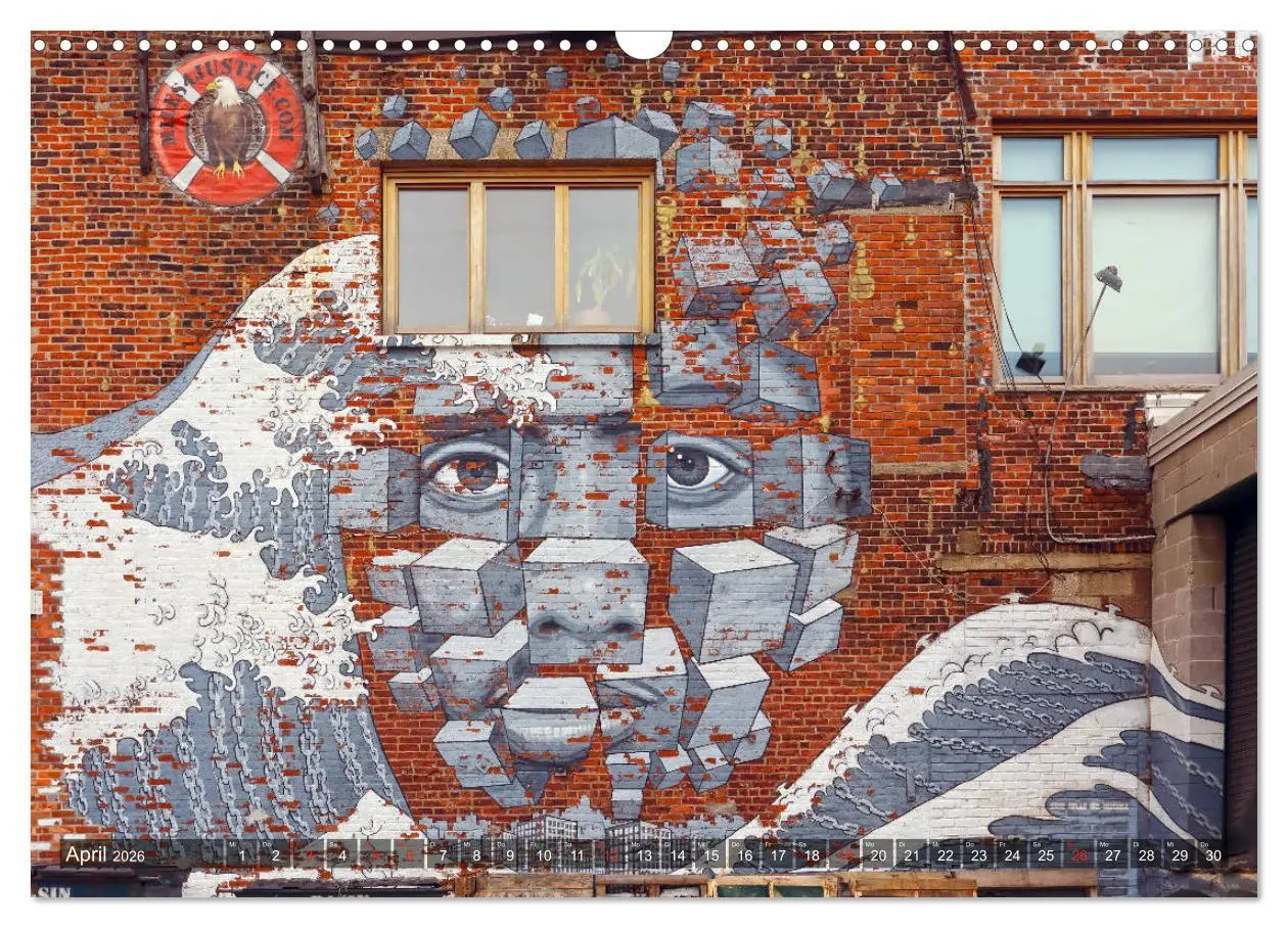 Bild: 9783457735015 | Straßenkunst in New York - Graffiti und Murals (Wandkalender 2026...