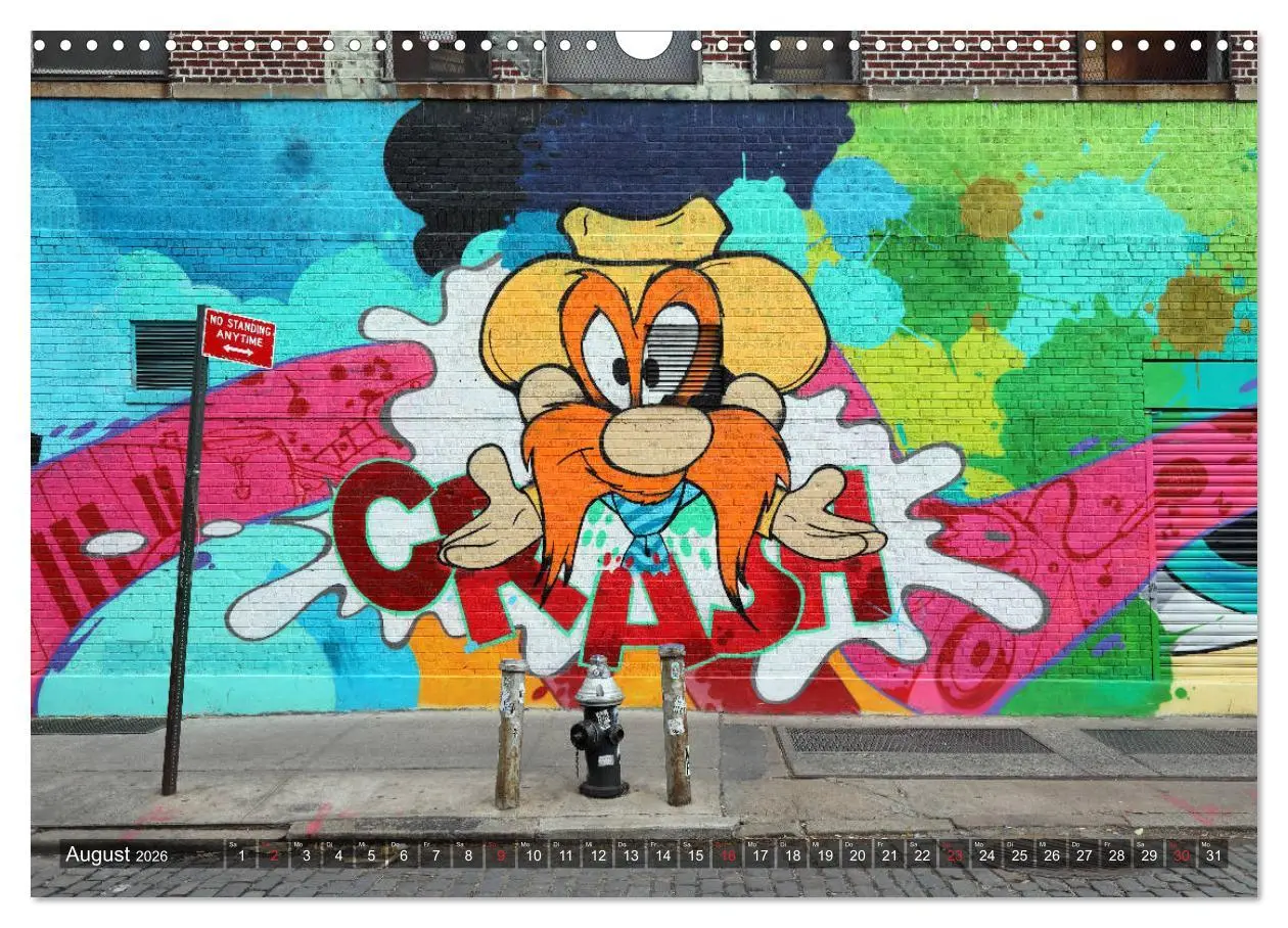 Bild: 9783457735015 | Straßenkunst in New York - Graffiti und Murals (Wandkalender 2026...
