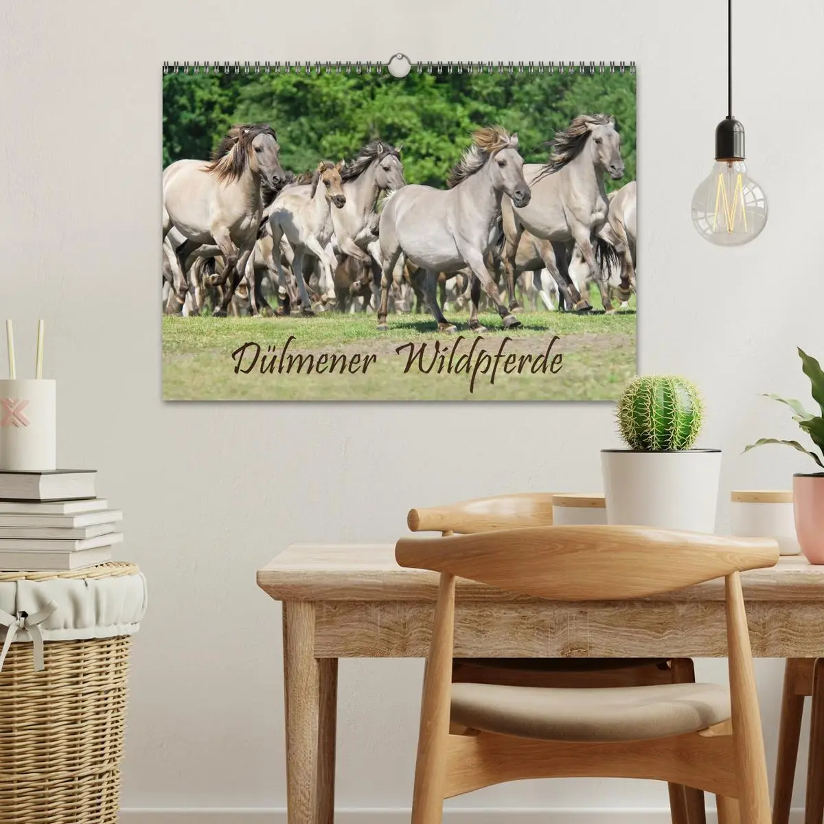 Bild: 9783516205015 | Dülmener Wildpferde (Wandkalender 2026 DIN A3 quer), CALVENDO...