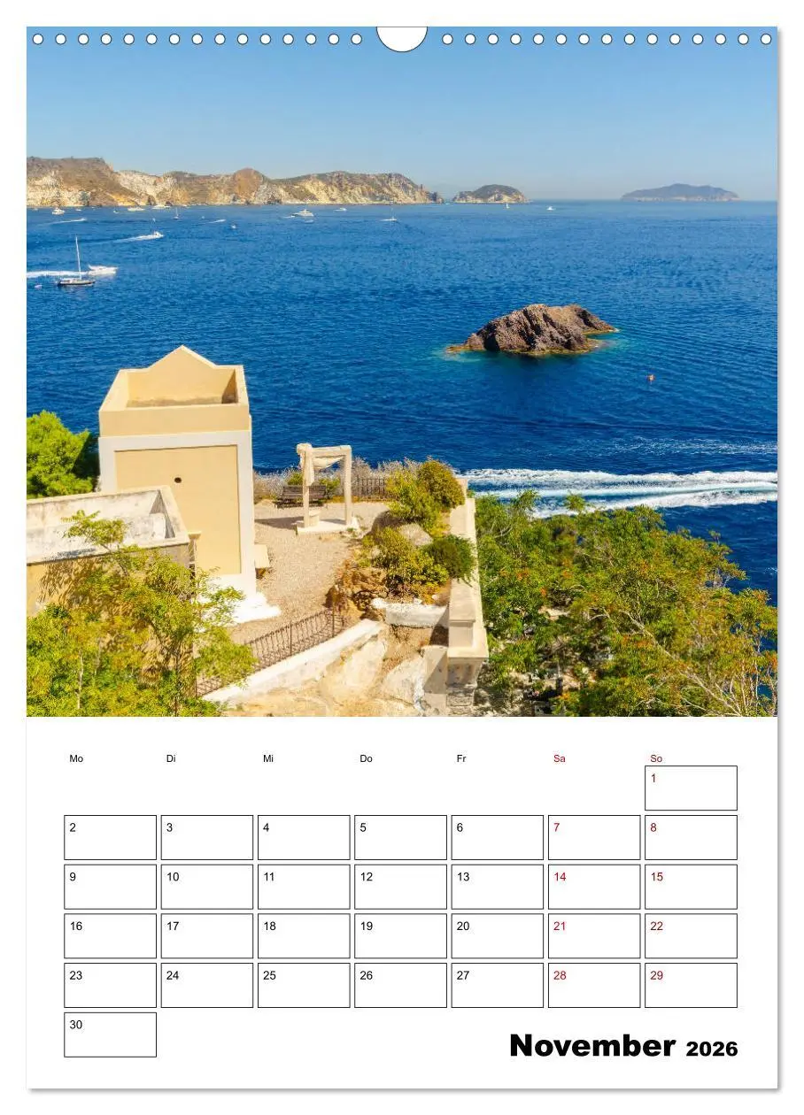 Bild: 9783516375015 | Insel Ponza - Italien (Wandkalender 2026 DIN A3 hoch), CALVENDO...