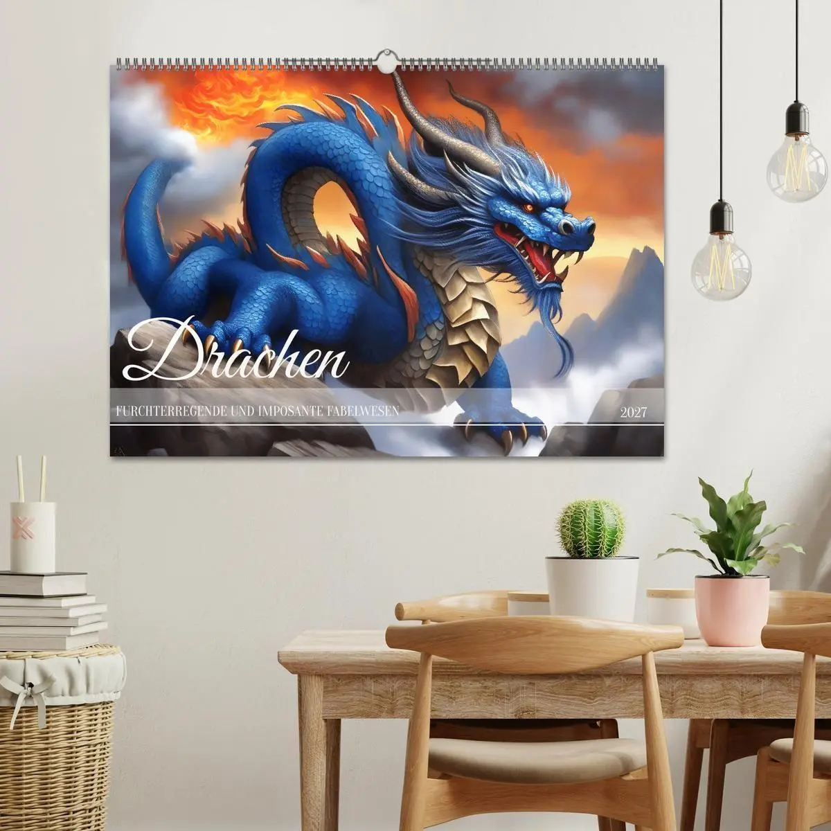 Bild: 9783569155015 | Drachen - Furchterregende und imposante Fabelwesen (Wandkalender...