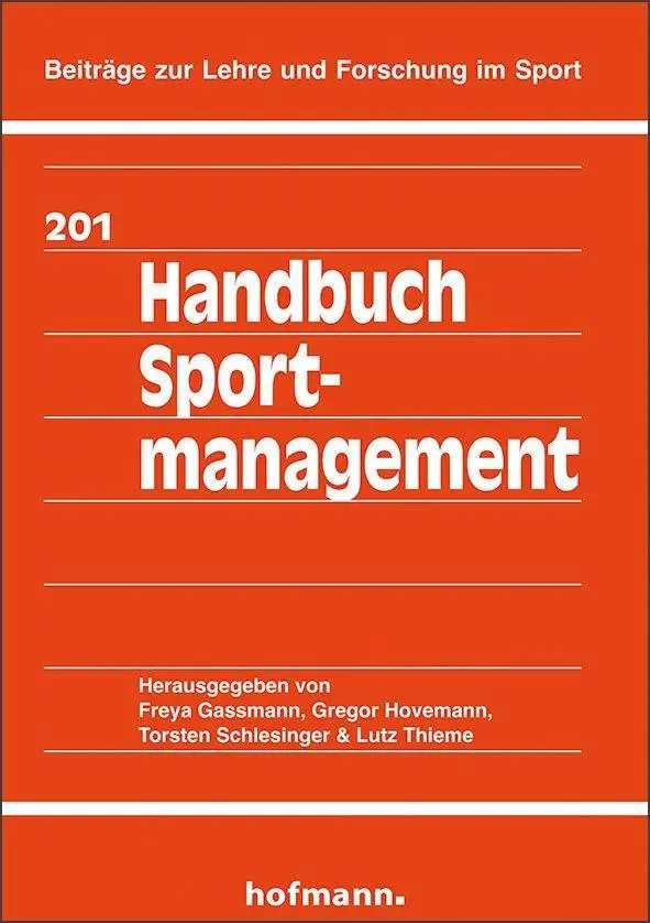 Cover: 9783778045015 | Handbuch Sportmanagement | Freya Gassmann (u. a.) | Taschenbuch | 2026